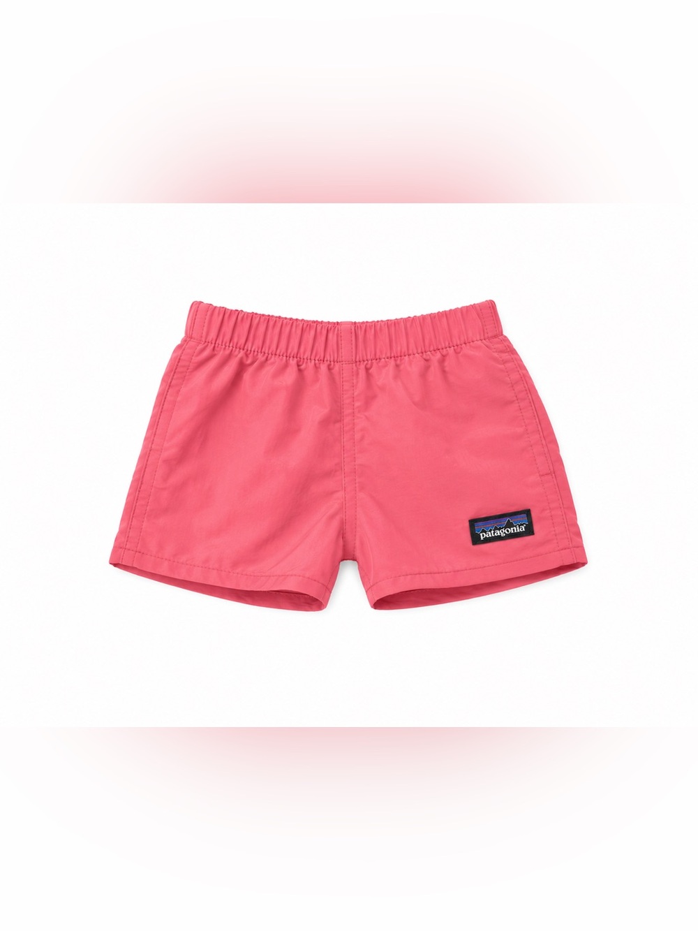 Patagonia Shorts Baby Infant Size 3-6M Unisex Pink Salmon Baggies Beach Surf
